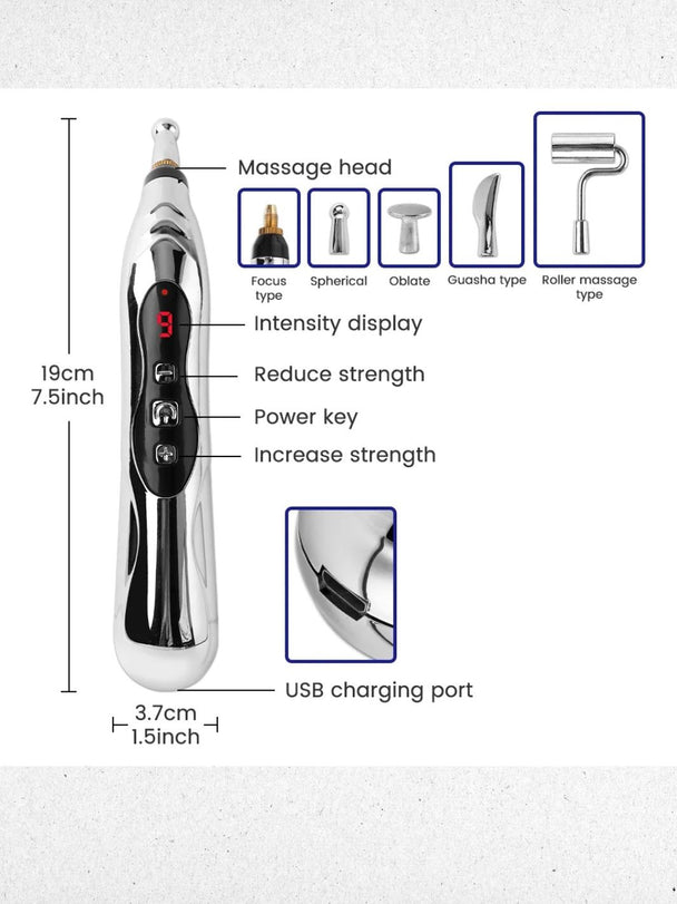 Stylo masseur acupuncteur