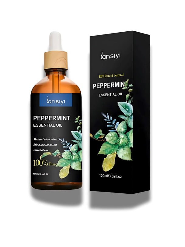 Huile de massage de menthe poivrée - 100ml MassageSanté 