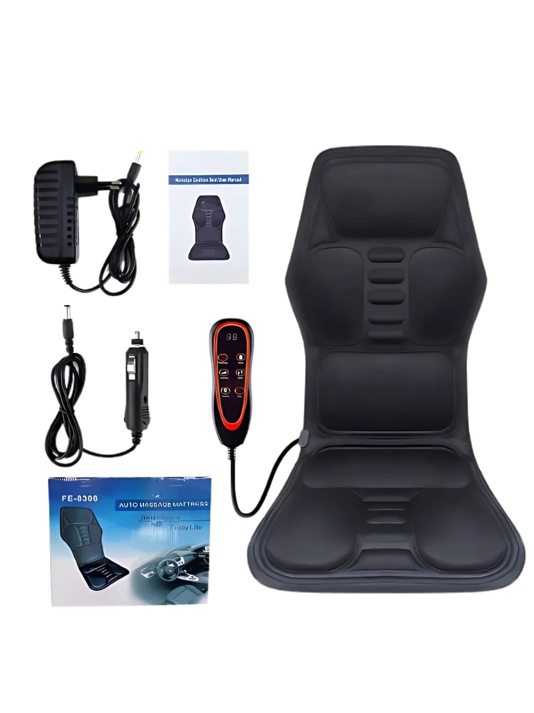 Intense chaise de massage vibratoire et chauffante pour dos MassageSanté 